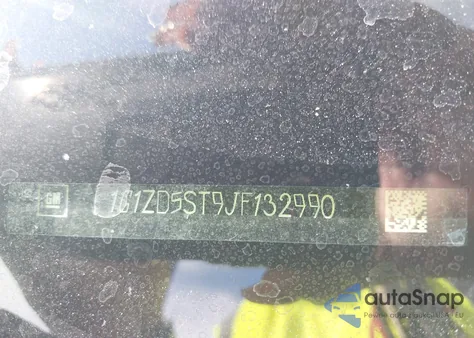 2018 Chevrolet Malibu Lt из США, поврежденный, VIN 1G1ZD5ST9JF132990